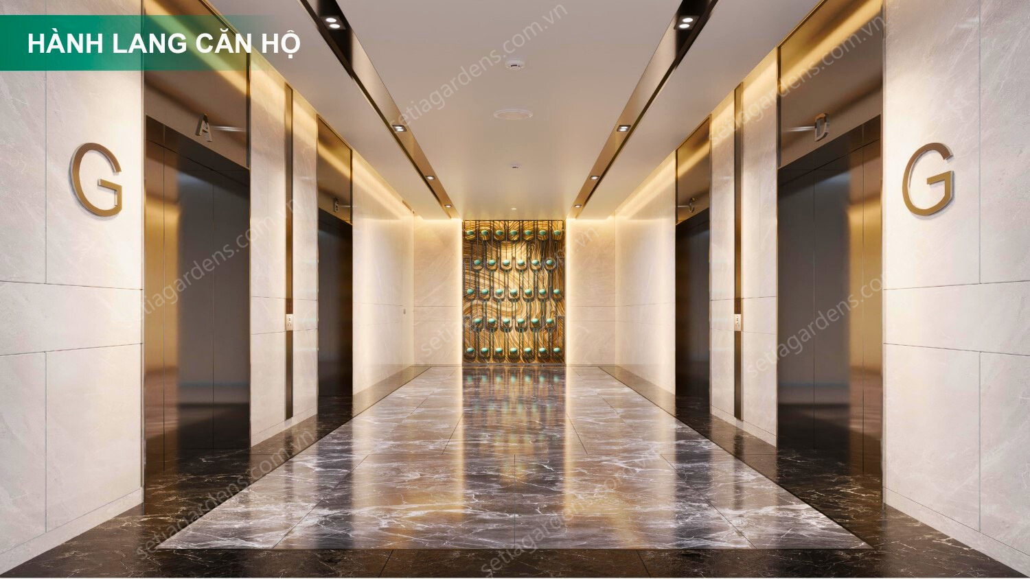 Hành Lang Chờ Thang Máy